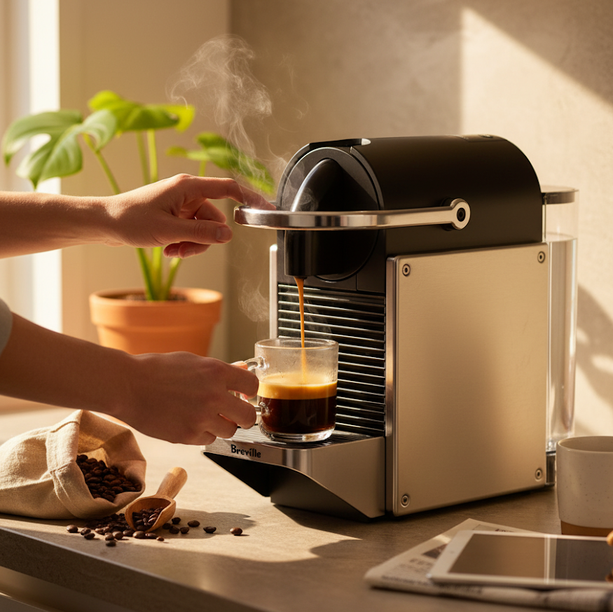Nespresso Pixie by Breville Espresso Machine