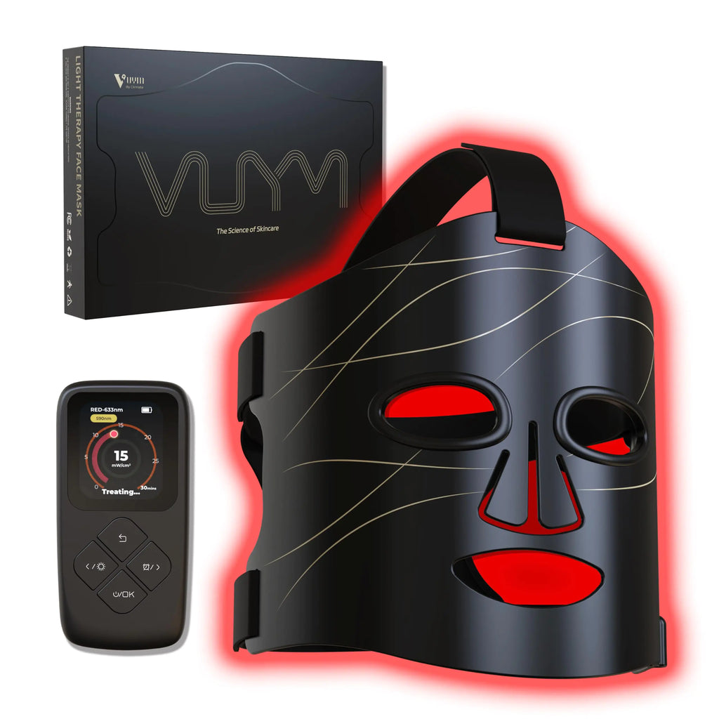 Red Light Therapy Mask Full Silicone with 292 LED and LCD Controller